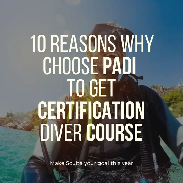 10 REASONS WHY CHOOSE PADI TO GET CERTIFICATION DIVER COURSE