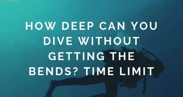 HOW DEEP CAN YOU DIVE WITHOUT GETTING THE BENDS? Time limit