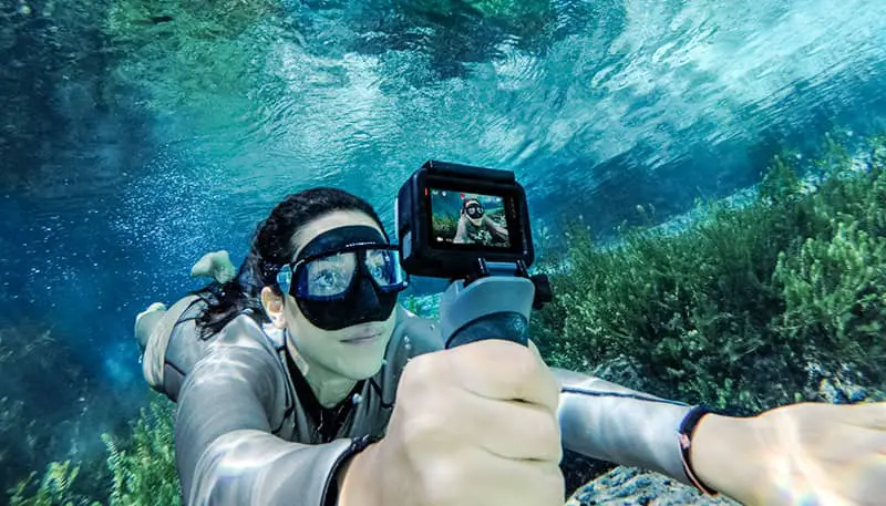 Carrying a Camera While Snorkeling