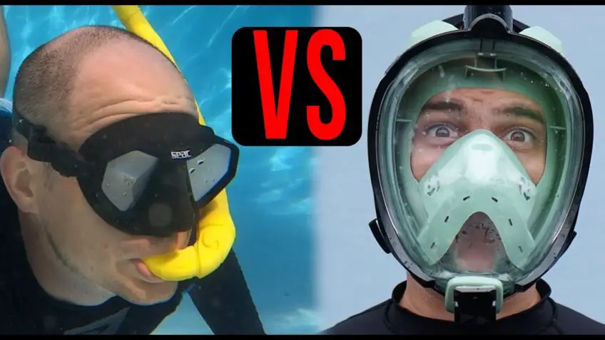 Full Face Snorkel Mask Vs. Traditional Mask and Snorkel